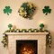 6 ft Spring Floral Shamrock Garland – Artificial Eucalyptus, Tulip & Hydrangea Vine for Mantle, Table, Baby Shower, Wedding & Party Decor